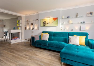 Studio 12 Designs - Contemporary Living Room